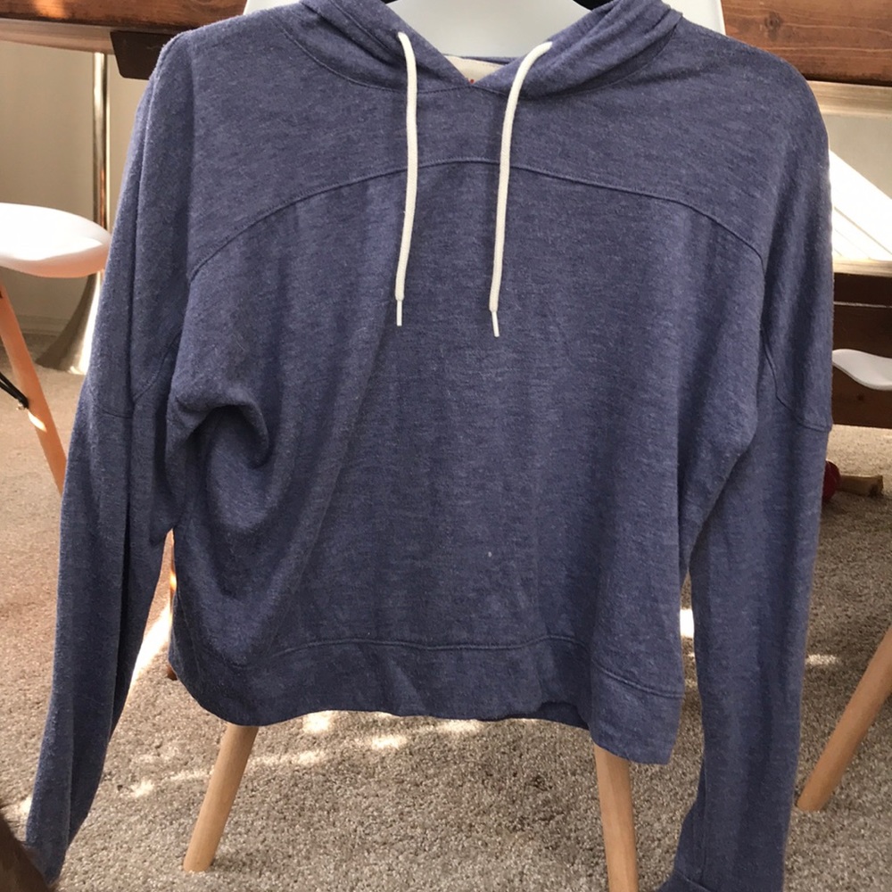 Cropped hoodie